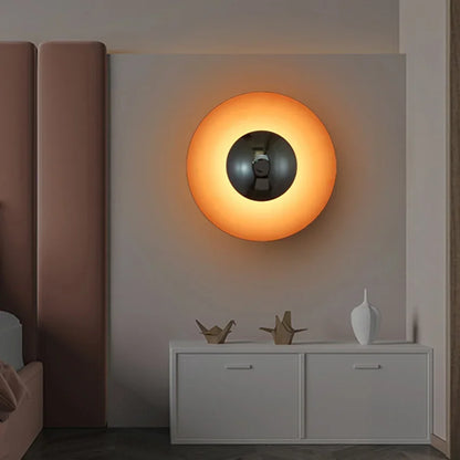 Modernes Design für Wandlampen - LED | Runde Form