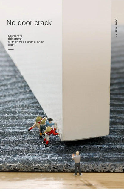Rutschfeste PVC-Fußmatte - Moderne Eingangsmatte