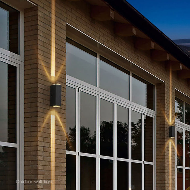 Moderne wasserdichte LED-Außenwandleuchte
