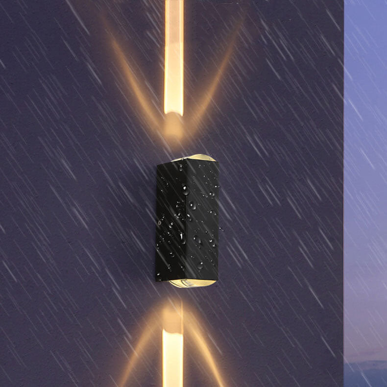 Moderne wasserdichte LED-Außenwandleuchte