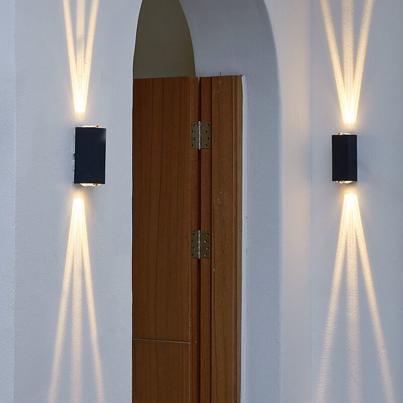 Moderne wasserdichte LED-Außenwandleuchte