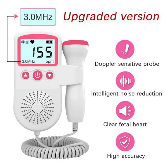 Fetal Doppler Herzfrequenzmonitor für schwangere Frauen