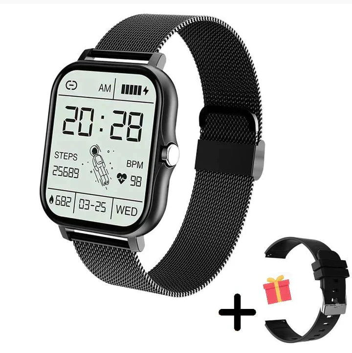 Smartwatch - Fitness &amp; Bluetooth-Anrufe