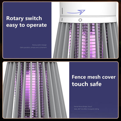 Mücken- &amp; Insektenvernichterlampe - 2er-Pack, UV-Licht-Insektenfalle für Innen- &amp; Außenanwendung, Effektive Schädlingsbekämpfungslösung