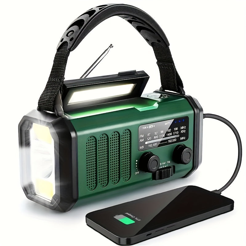 Solar-Notfallradio - Powerbank | LED-TaschenlampE