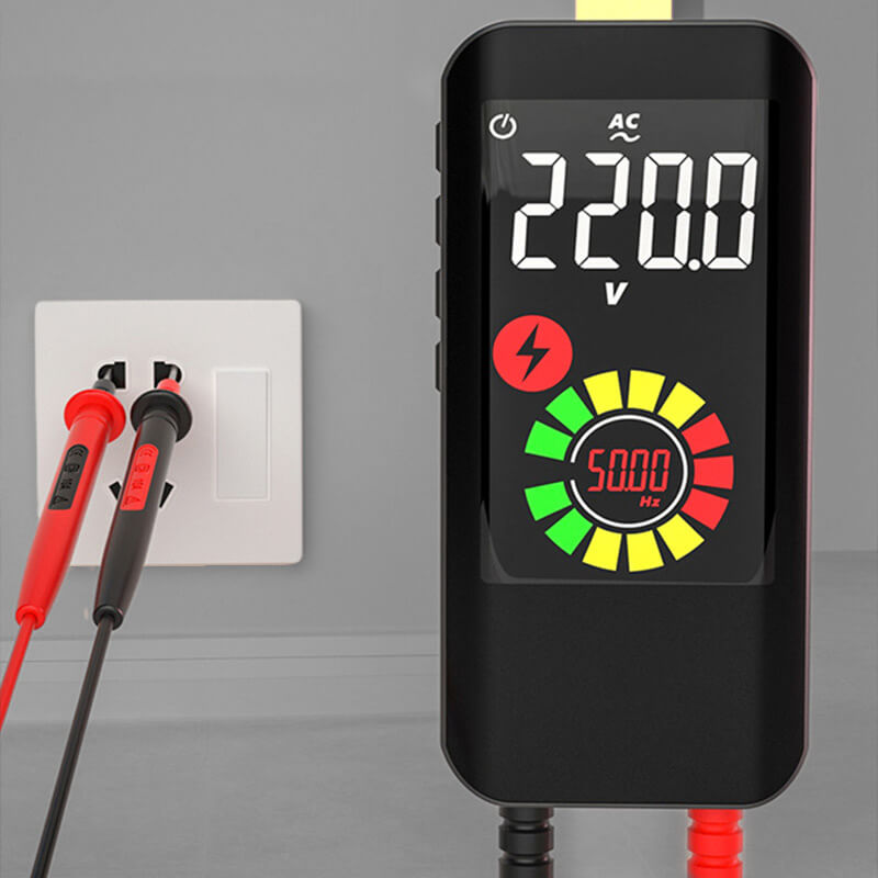 Vollautomatisches Smart Digitalmultimeter – Hochpräziser Tester für Spannung, Strom und Widerstand