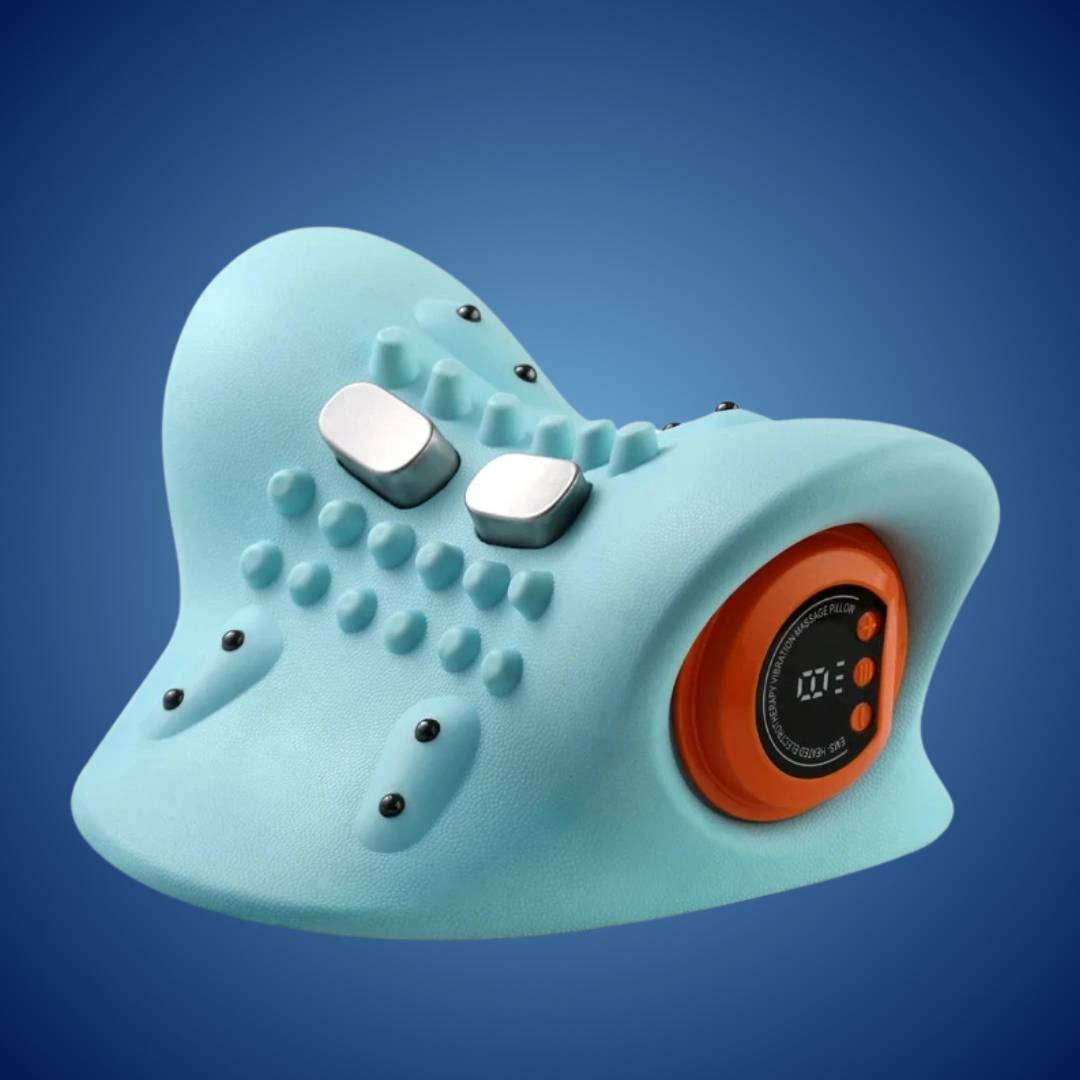 EMS Nackenmassagegerät – Schmerzlinderung – Wohltuende Wärme