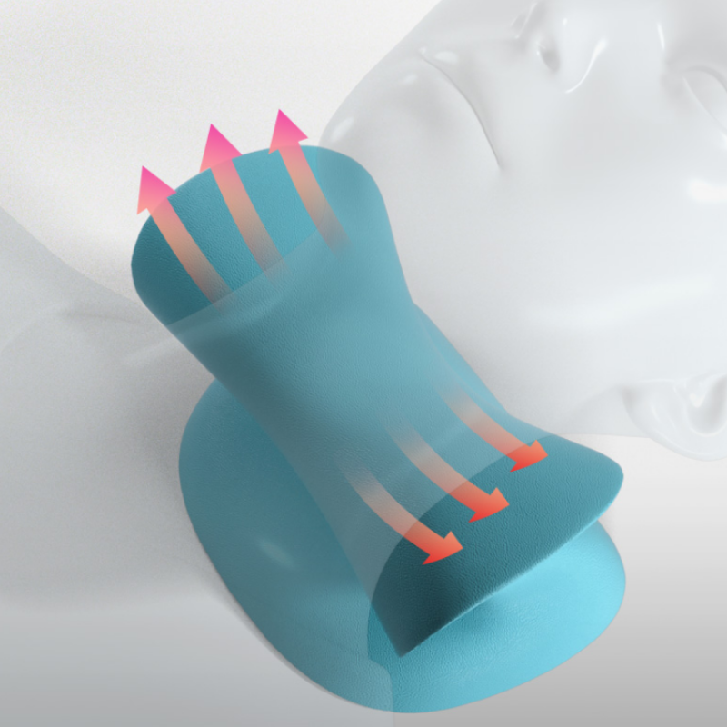 Orthopädisches Nacken-Dehngerät – Nackenkissen gegen Verspannungen