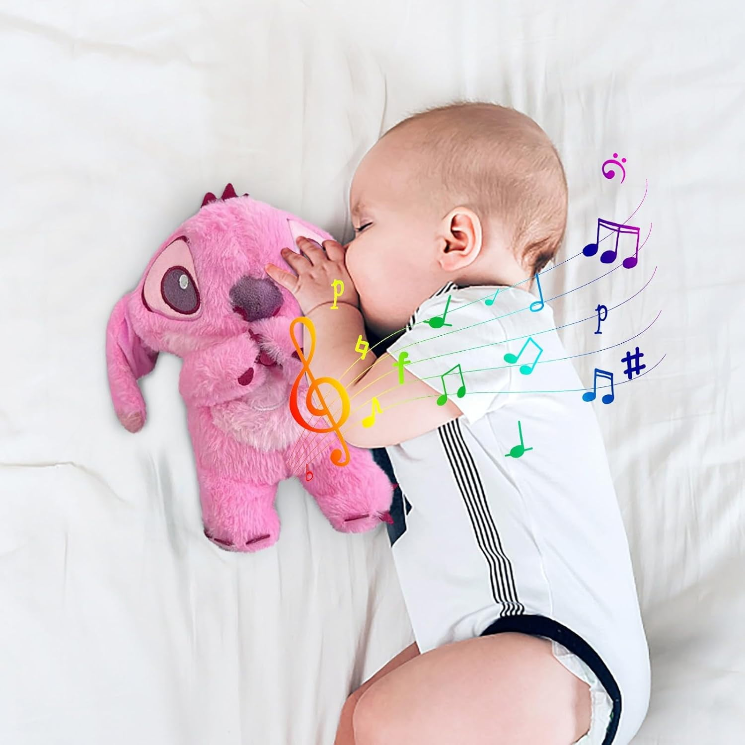 Plüsch-Stitch mit Licht &amp; Musik für Kinder