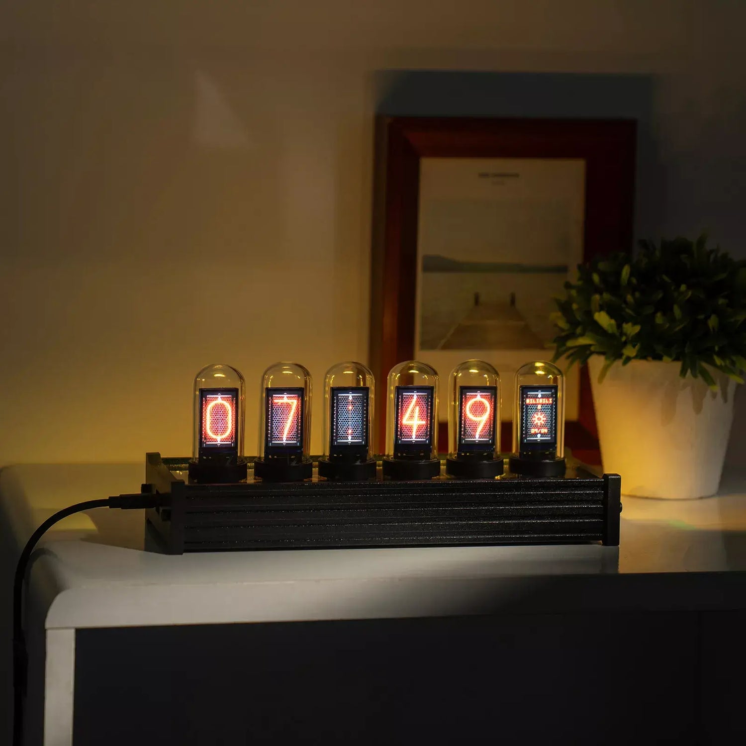 Nixie-Röhrenuhr