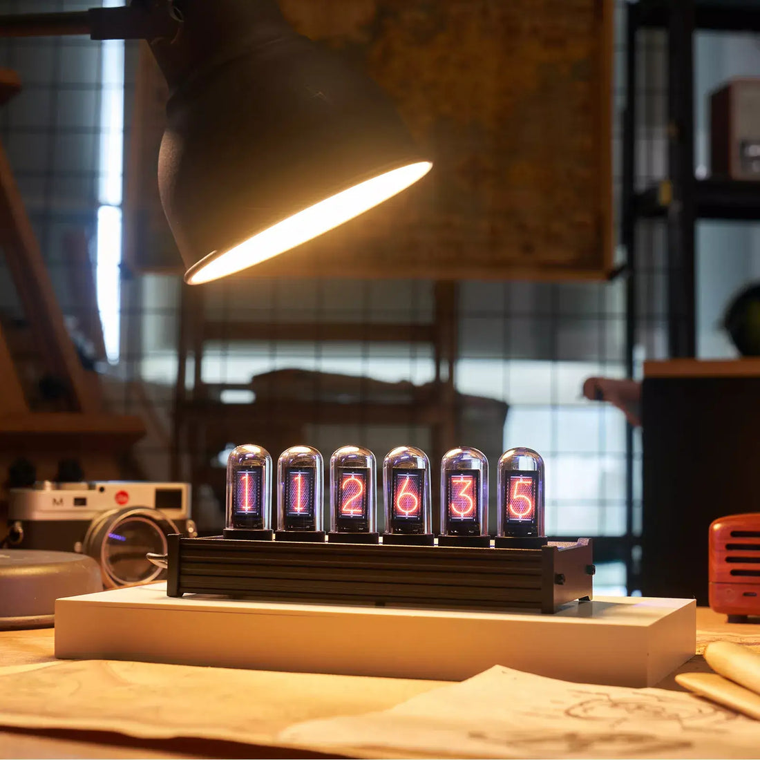 Nixie-Röhrenuhr