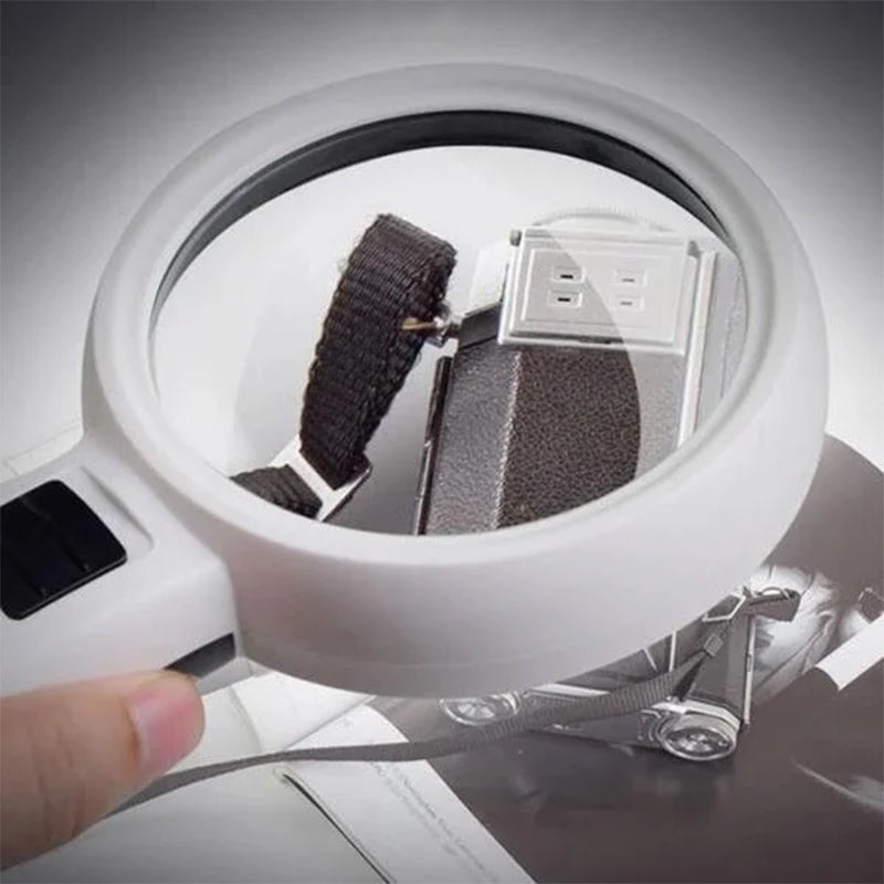 30-fache Optische Lupe mit LED-Licht -