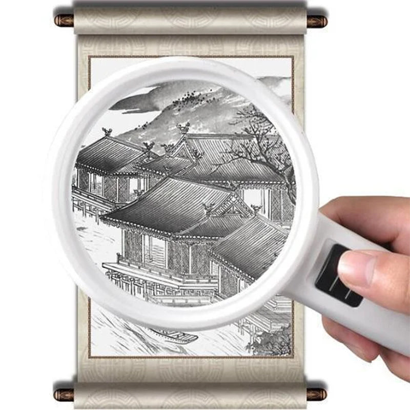 30-fache Optische Lupe mit LED-Licht -