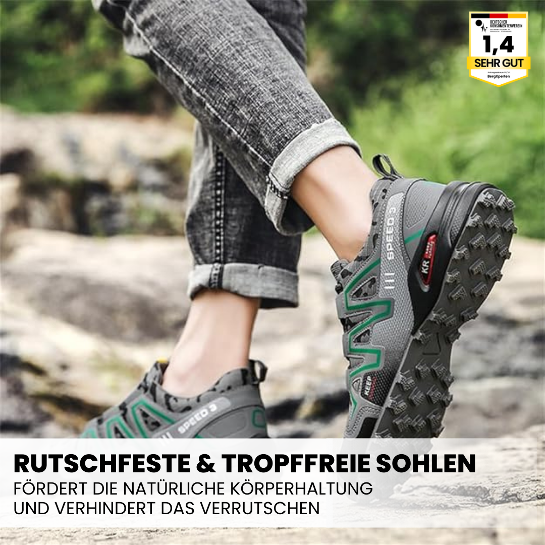 OrthoTrekking Max - Bequeme Orthopädische Wanderschuhe
