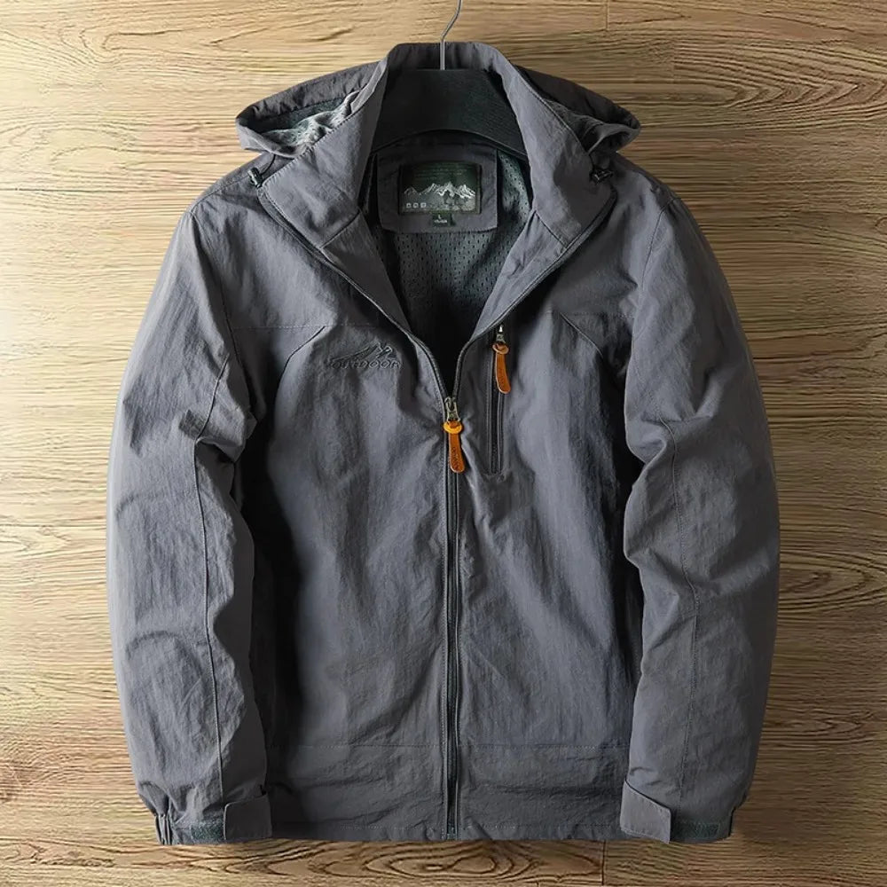 Wasserdichte Outdoorjacke -Atmungsaktiv &amp; Langlebig