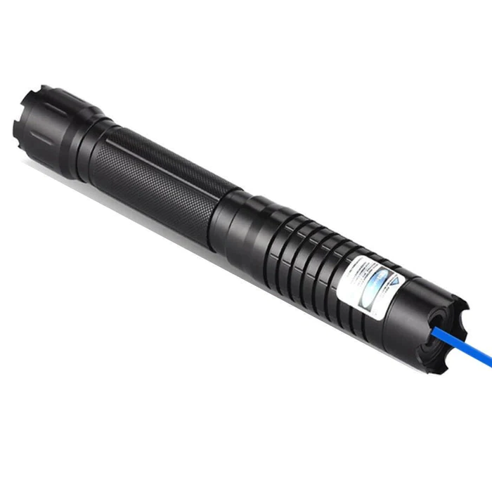 Taktische Laser-Taschenlampe Blau Hochleistungs Feuerstarter Outdoor Fokussierbar