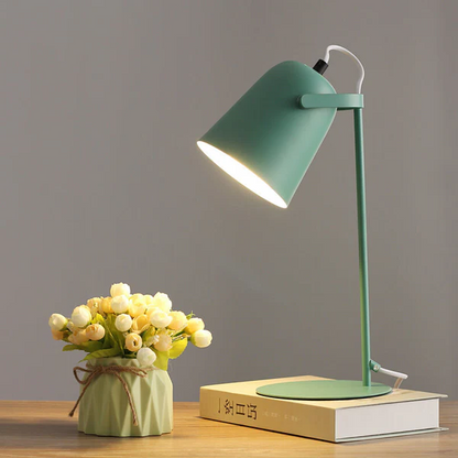 Nordic Tischlampe mit Eisen Eimer Design und Macaron Farben – Kreativ &amp; Modern