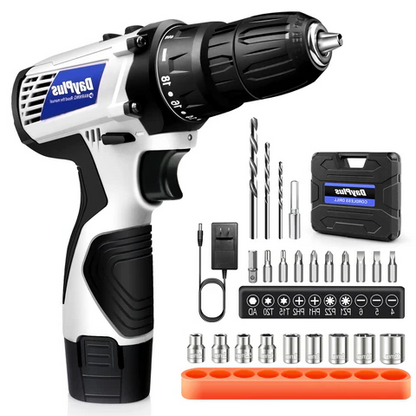 Schwerlast-Akku-Elektro-Automatik-Schraubendreher-Bohrer