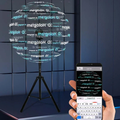 3D-Hologramm-LED-Ventilator-Projektor