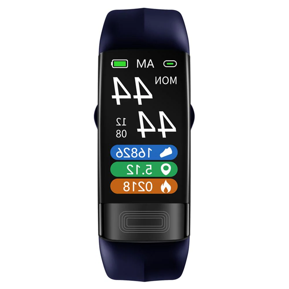 Multifunktionale Smartwatch mit Herzfrequenz, Blutdruck &amp; ECG, IP67 wasserdicht