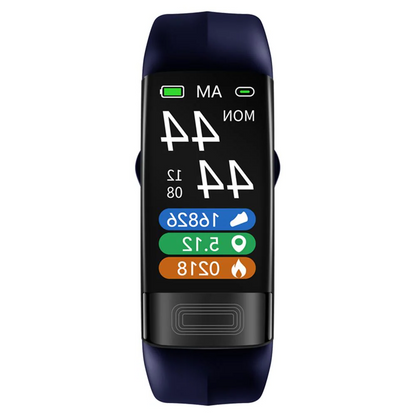 Multifunktionale Smartwatch mit Herzfrequenz, Blutdruck &amp; ECG, IP67 wasserdicht