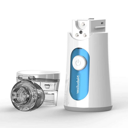 Tragbarer Ultraschallvernebler mit USB- und Batteriebetrieb, für Erwachsene und Kinder, inkl. Masken