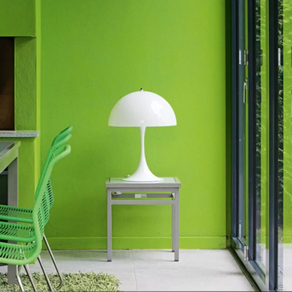 Retro Dänische Tischlampe/ Stehlampe - Ikonisches Pilzdesign für moderne Räume