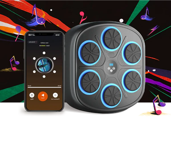 Interaktive Musik Boxmaschine mit Handschuhen