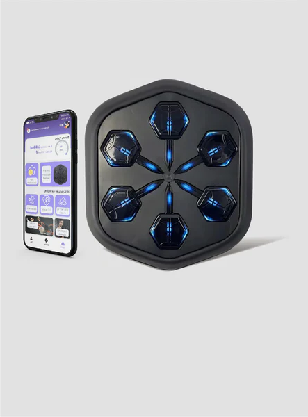 Interaktive Musik Boxmaschine mit Handschuhen