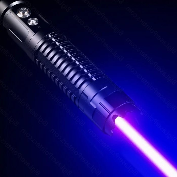 Taktische Laser-Taschenlampe Blau Hochleistungs Feuerstarter Outdoor Fokussierbar