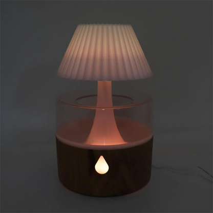 Regenwolken-Luftbefeuchter mit Aromatherapie – Kaltnebel, LED-Nachtlicht, Beruhigende Düfte, USB-betrieben