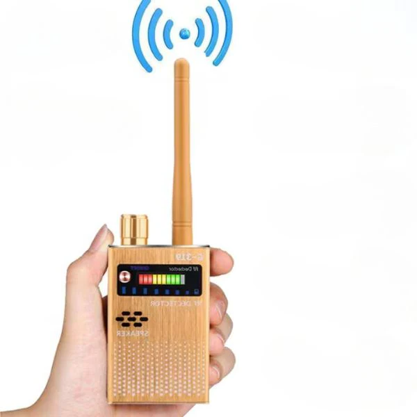 Spiondetektorgerät | RF-Bug-Detektor, versteckte Kamera &amp; GPS-Tracker-Finder mit Laserlinsenschutz - Anti-Spion-Signal-Schutz