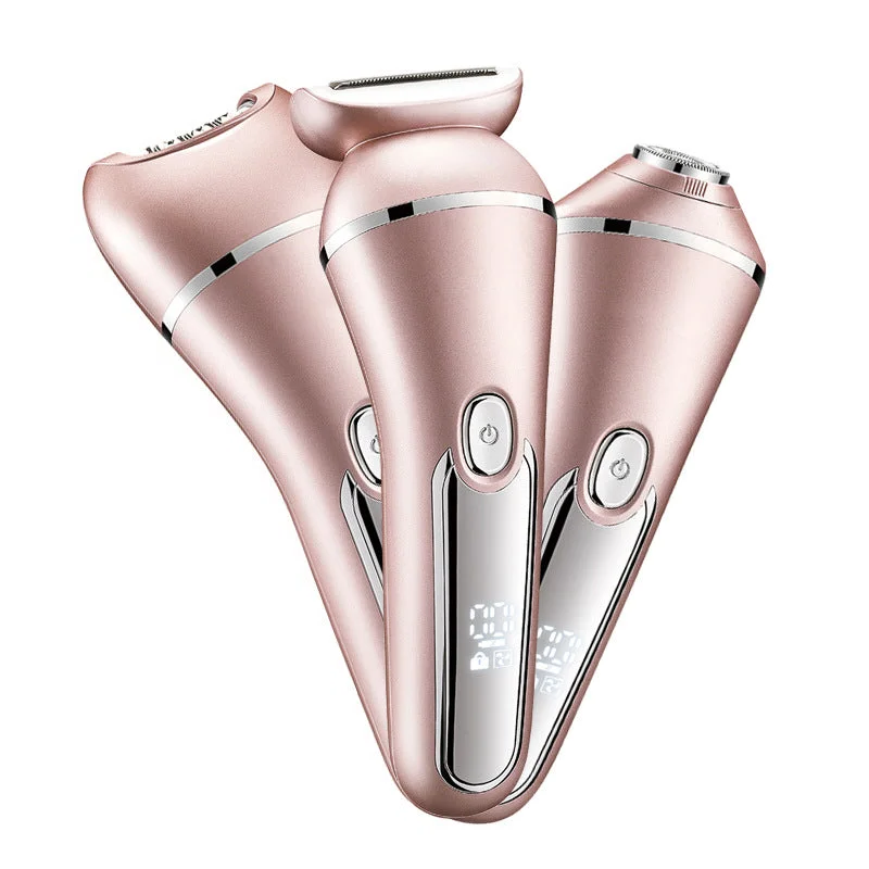 3-in-1 Wasserdichter Elektrischer Rasierer für Frauen