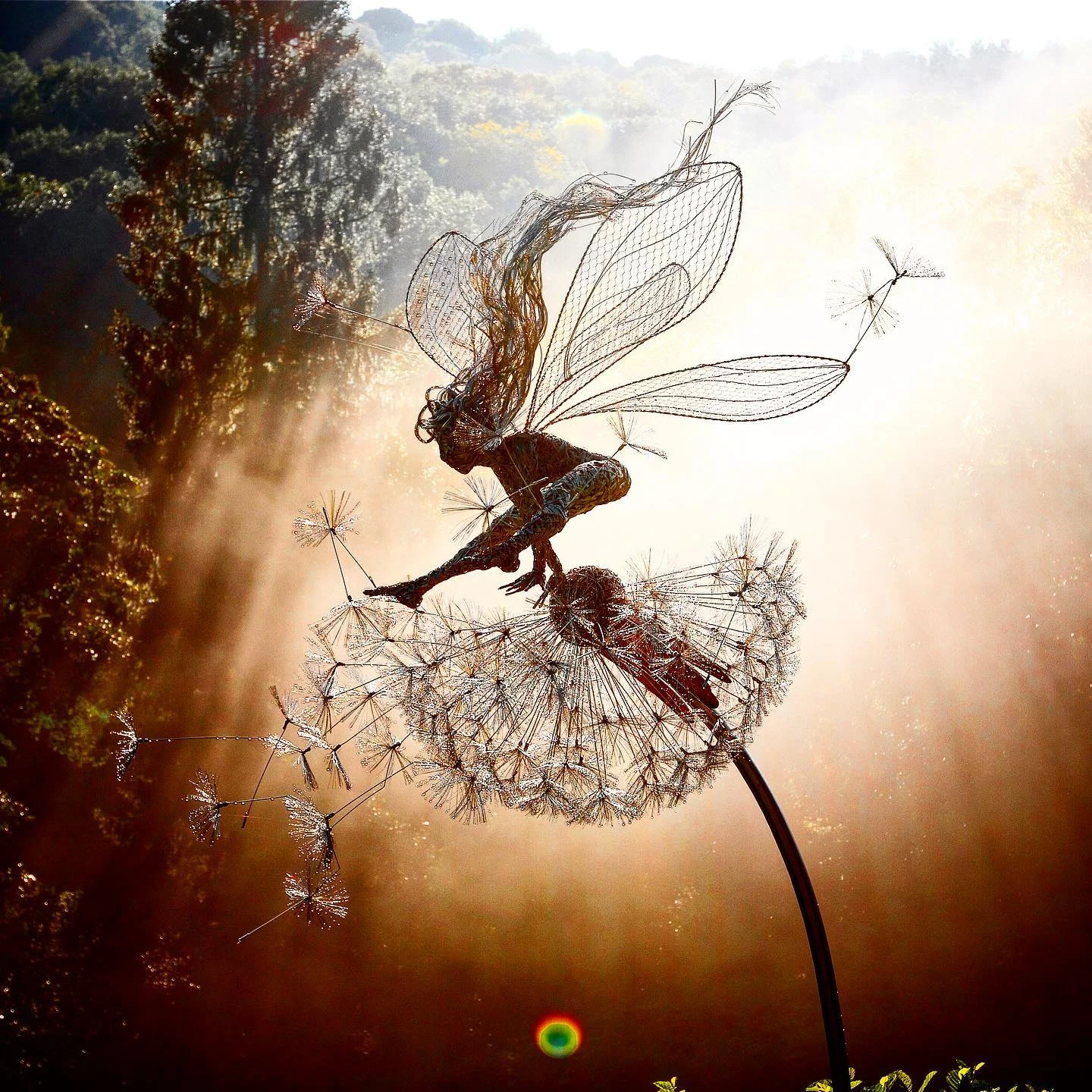 Perfekte Wunderland Garten Dekoration - Die frechen Geister tanzen