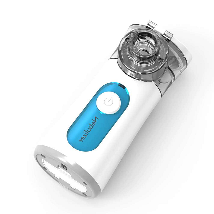 Tragbarer Ultraschallvernebler mit USB- und Batteriebetrieb, für Erwachsene und Kinder, inkl. Masken