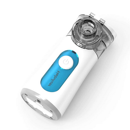 Tragbarer Ultraschallvernebler mit USB- und Batteriebetrieb, für Erwachsene und Kinder, inkl. Masken