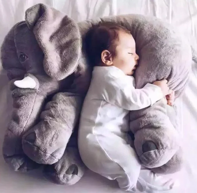 Baby Elefant Kuschelkissen