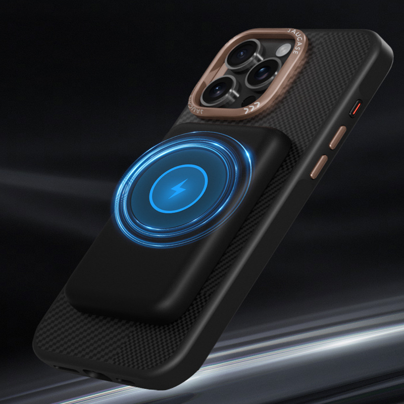 CoreEdge BlackGold Carbon Case – Magnetisch bereit &amp; Linsenschutz