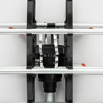 Outdoor-TV-Antenne 500+ Meilen Reichweite mit 360° Motor, Dual-TV-Ausgang &amp; FM Radio