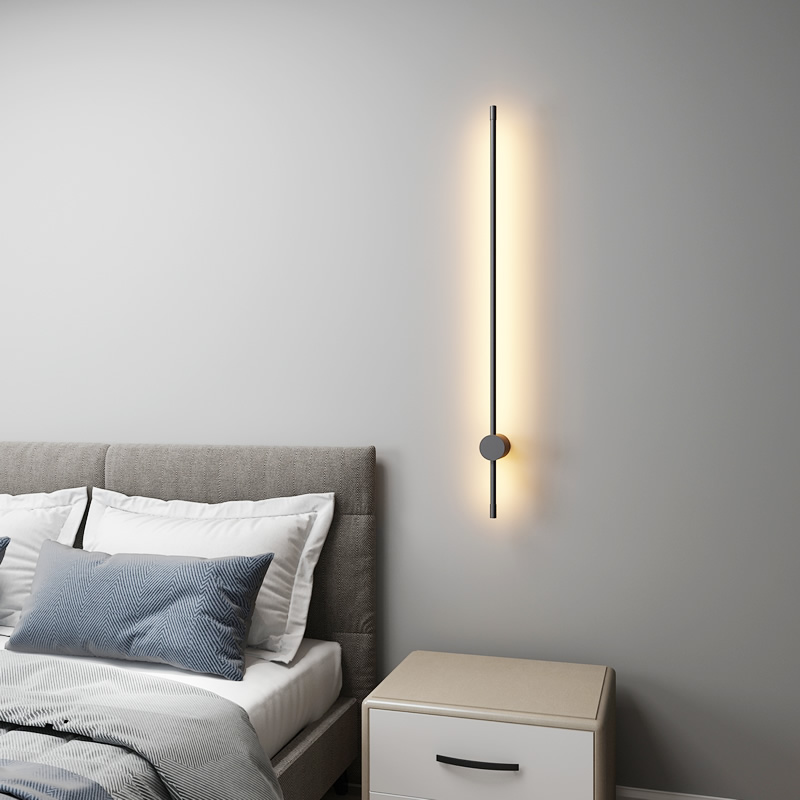 Moderne Minimalistische Lineare LED-Wandleuchte
