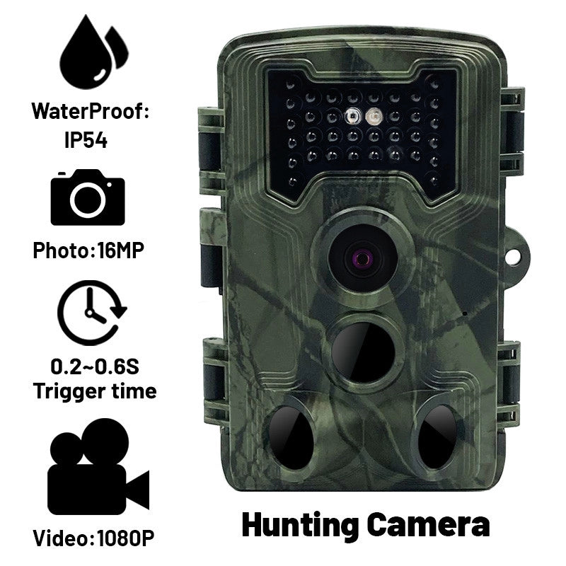 Coolife Wildcamera Fotofalle 21 MP 1080P HD – Außenkamera – Nachtsicht-Bewegungsmelder – IP67 wasser- und staubdicht – 3-Zonen-Infrarotsensor – 125° Weitwinkel – inklusive 32G-Speicherkarte