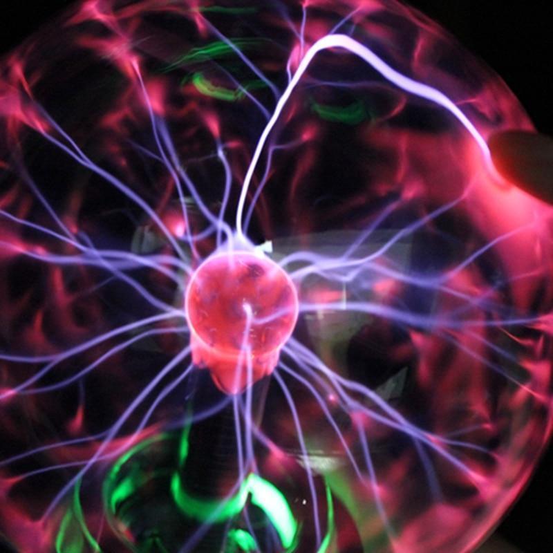 Plasmaball Nachtlicht - Magische Lichteffekte für Zuhause