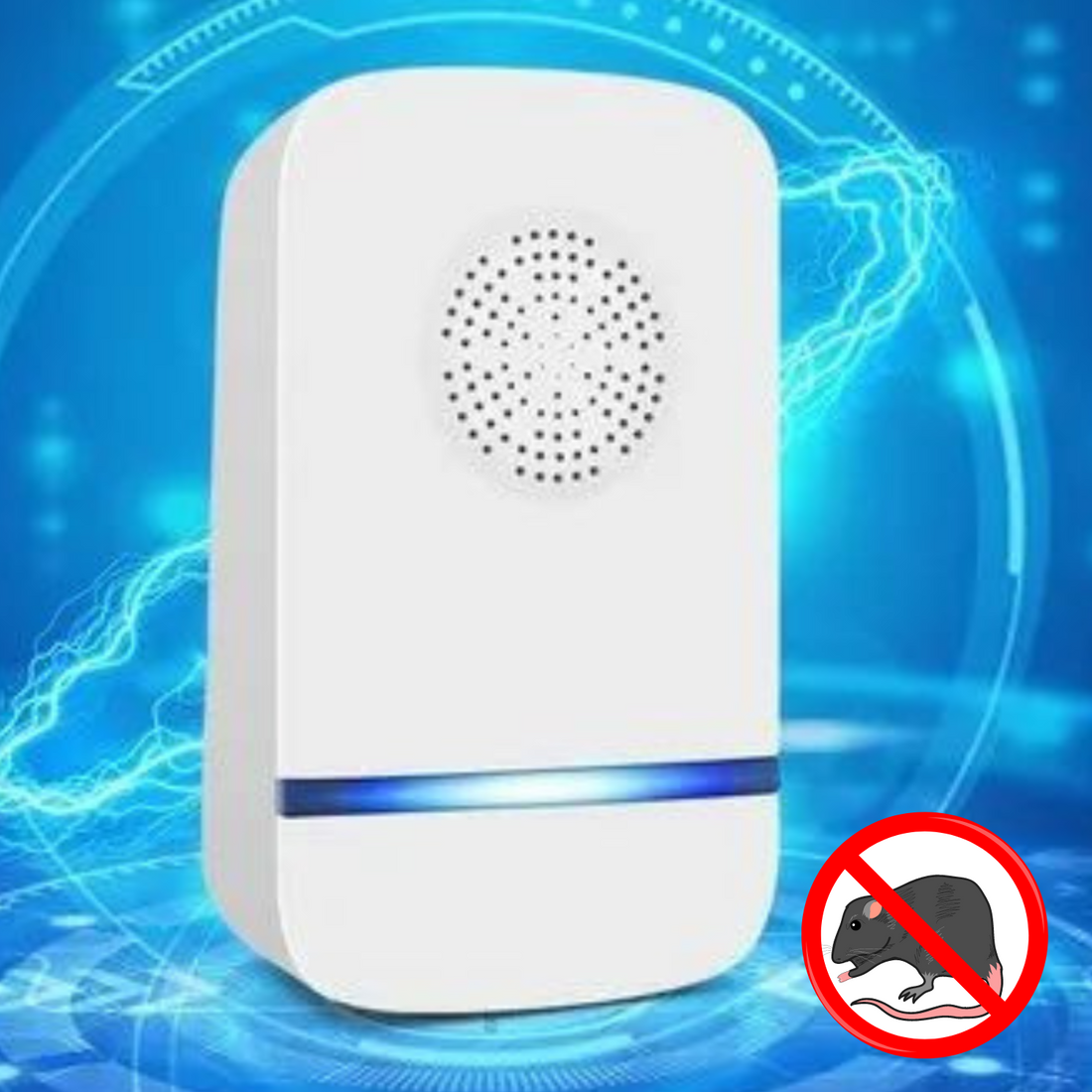 Ultraschall Mäuseabwehr 6 Stück – Effektiver Nager- und Schädlingvertreiber für Zuhause