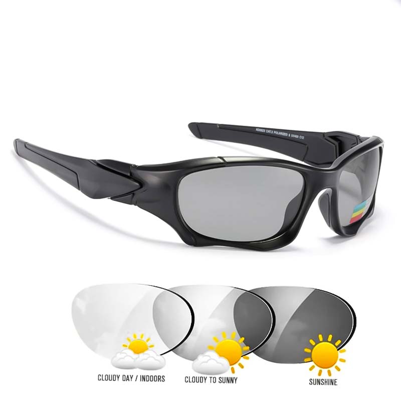 Polarisierte Motorrad Sonnenbrille - Klare Sicht | Leicht