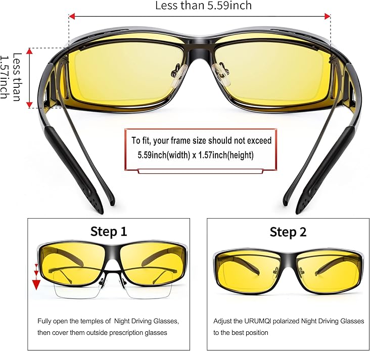 Polarisierte Nachtfahrbrille - Blendfreie Nachtsicht Jeremy