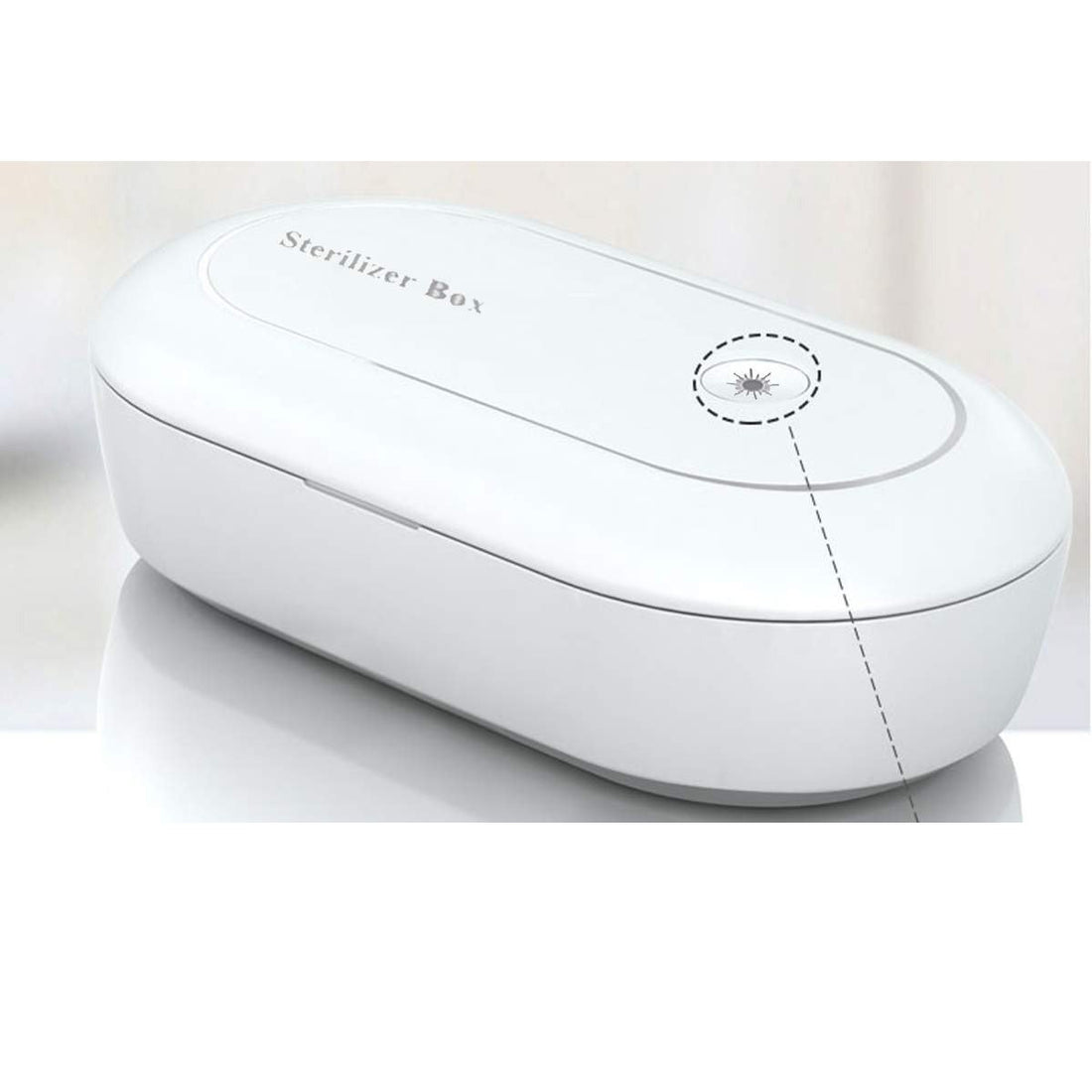 Tragbarer UV-Sterilisator 99,99 % keimtötend – kompakt &amp; sicher für Handy, Maske, Zahnbürste, Spielzeug