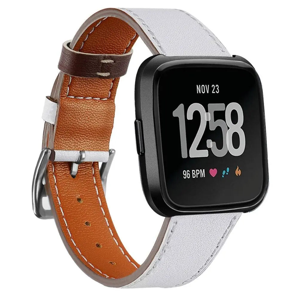 Fitbit Versa 2 Echtlederarmband