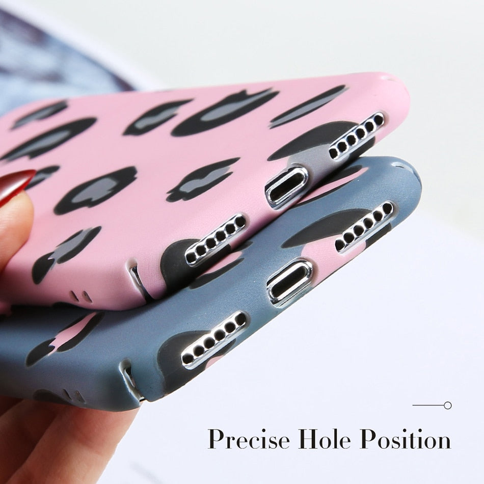 Leopardenmuster Rosa Etui für Samsung