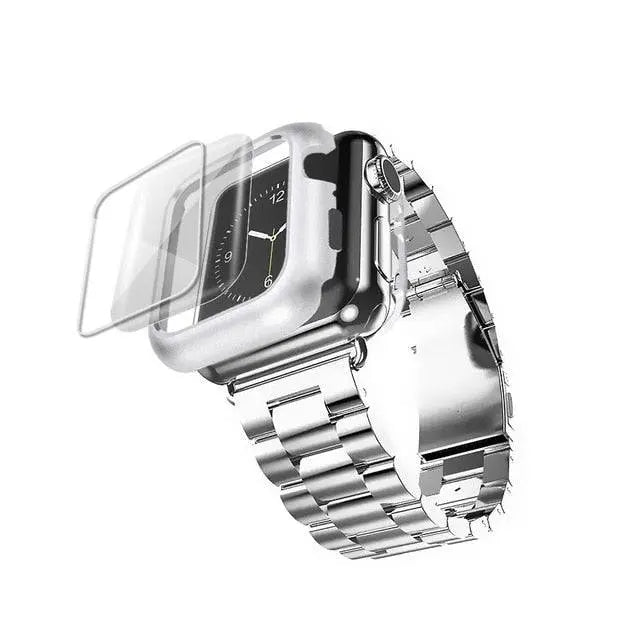 Hochwertiges Luxus-Edelstahl-Armbandgehäuse der Serie 4/5/6 für die Apple Watch