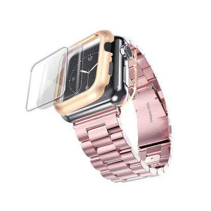 Hochwertiges Luxus-Edelstahl-Armbandgehäuse der Serie 4/5/6 für die Apple Watch